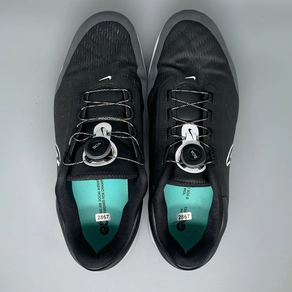 Nike Air Zoom Infinity Tour NEXT% BOA‎ Black Golf Shoes DJ5590-015 Men's Sz 14W